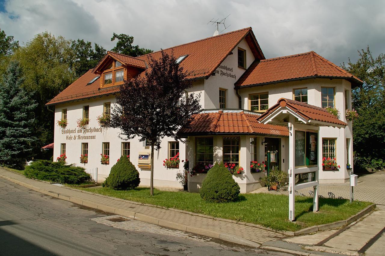 Landhotel Am Fuchsbach Berga  Exterior photo